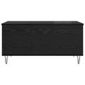 vidaXL Konferenčný stolík Čierny dub 90 x 44.5 x 45 cm
