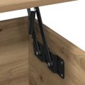 vidaXL Konferenčný stolík dub artisan 90 x 44.5 x 45 cm