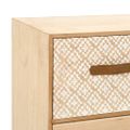 vidaXL Komoda so 6 zásuvkami 60x30x75 cm masívne borovicové drevo
