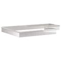 vidaXL Slimákové zábrany 16 ks 100 x 3,5 x 25 cm Nerezová oceľ