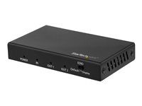 2-Port - 4K 60Hz - HDMI Splitter 1 In 2 Out - 2 Way HDMI Splitter - HDMI Port Splitter (ST122HD202) - Rozdeľovač video / audio - 2 x HDMI - desktop - pre P/N: ST121HD20FXA