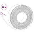 vidaXL Záhradné obruby 4 ks sivé 10 m 15 cm polyetylén