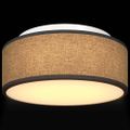 vidaXL Stropná lampa so bodmi Čierna 30 x 30 x 13,5 cm látka