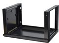 RACK skriňa závesná NEKU TS 19" 4U 450mm, čierna, na samozostavenie RACK skríňa závesná NEKU TS 19" 4U 450mm, čierna, k samosestaveniu