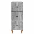 vidaXL Zásuvkový kabinet 33 x 34,5 x 90 cm Kompozitné drevo