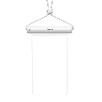 Baseus Cylinder Vodotesné puzdro na smartfón s posuvným krytom (biele)