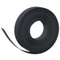 vidaXL Záhradné obruby 5 ks čierne 10 m 10 cm polyetylén