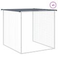 vidaXL Klietka pre kurčatá strecha antracitová 603x98x90 cm poz. oceľ