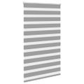 vidaXL Zebrová roleta 100,9x175 cm, šírka látky 96,7 cm, sivá
