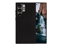 Zadný kryt pre mobilný telefón - plast - nočná čerň - pre Samsung Galaxy S23 Ultra