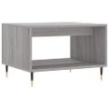vidaXL Konferenčný stolík sivý dub sonoma 60x50x40cm kompozitné drevo