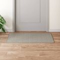 vidaXL Behúň na koberce sisalový vzhľad platina 50x100 cm