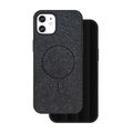 Trblietavé tenké Mag puzdro pre iPhone 12 / 12 Pro 6,1" čierna