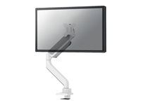 Montážna súprava (kĺbové rameno, svorka s priechodkou, svorka Topfix) - plný pohyb - pre displej LCD - biela - veľkosť obrazovky: 17"-42" - na stôl