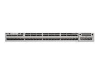 Cisco Catalyst 3850-24S-S - Prepínač - L3 - riadený - 24 x Gigabit SFP - desktop, Možná montáž do rozvádzača - repasované