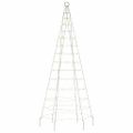 vidaXL LED vianočný stromček 200 LED teplá biela 180 cm