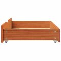 vidaXL Zásuvky pod posteľ 2 ks voskové 80x55x17 cm masívna borovica