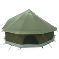 vidaXL Tipi stan 8-miestny Olivovo zelená Polyester a oceľ