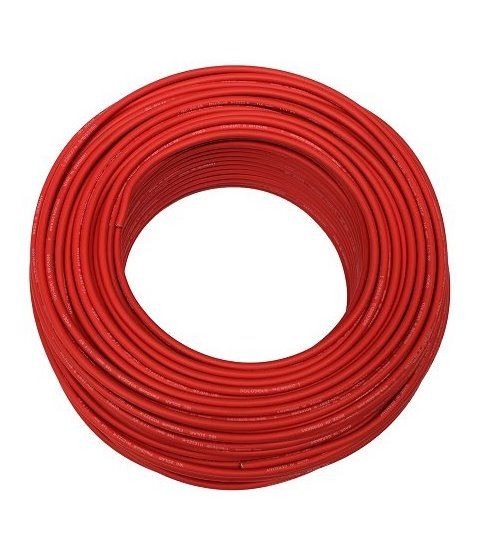 Solárny kábel FVE H1Z2Z2-K 1500V, 4mm2, červený 100m
