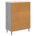 vidaXL Servírovacia skriňa Sivá sonoma 66 x 34,5 x 92 cm
