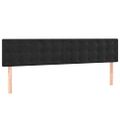 vidaXL Posteľný rám boxspring s matracom čierny 200x200 cm zamat