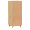 vidaXL Komoda dub sonoma 34,5x34x90 cm spracované drevo