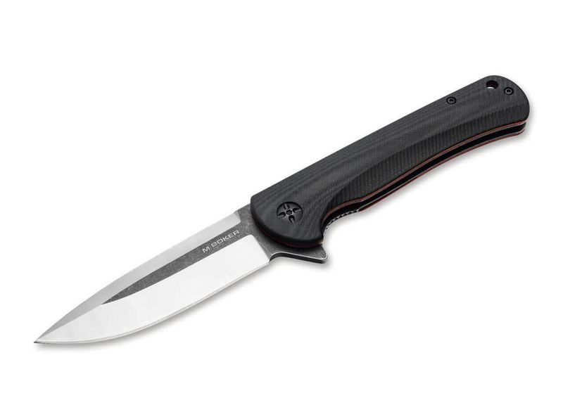 Magnum 01MB726 Mobius taktický vreckový nôž 9,5 cm, čierna, G10