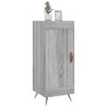 vidaXL Komoda sivý dub sonoma 34,5x34x90 cm spracované drevo