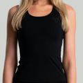 Dámske tielko MERINO I Tank Black - STRIX, veľkosť M, veľkosť oblečenia M