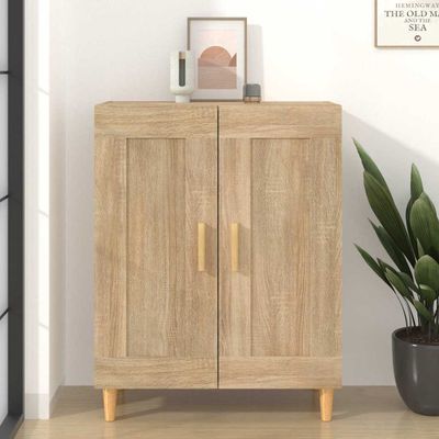 vidaXL Komoda farba dubu sonoma 69,5x34x90 cm spracované drevo