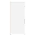 vidaXL Komoda biela 60x31x70 cm kompozitné drevo