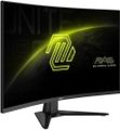 MSI Gaming MAG 325CQF/ 31,5"/ 2560x1440/ VA/ 0,5ms/ 180Hz/ 300cd/m2/ 3500:1/ HDMI/ DP/ VESA/ černý Monitor, 31,5" WQHD, 180 Hz, 0,5 ms, Rapid VA, 1000R, HDR Ready, Adaptive-Sync, DisplayPort 1.4a, 2× HDMI 2.0b, USB-C