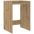 vidaXL Kabinet na práčku Remeselnícky dub 67,5 x 62 x 97 cm