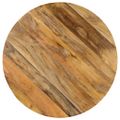 vidaXL Barový stôl masívne mangovníkové drevo 75x(76-110) cm