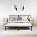 vidaXL Nočné stolíky 2 ks dub sonoma 39x35x65 cm kompozitné drevo