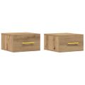vidaXL Nočný stolík 2 ks 35 x 35 x 20 cm Kompozitné drevo