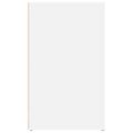 vidaXL Nočný stolík biely 50x36x60 cm spracované drevo