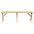 vidaXL Záhradný stôl 220x73x70 cm impregnované borovicové drevo