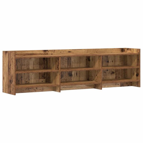vidaXL TV skrinka 168 x 33 x 47 cm Staré drevo Kompozitné drevo