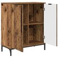 vidaXL Servírovacia skriňa Staré drevo 69,5 x 33 x 82 cm