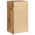 vidaXL Servírovacia skriňa Staré drevo 50 x 42,5 x 93 cm