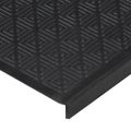 vidaXL Schodiskové stupne 5 ks 25x75 cm guma