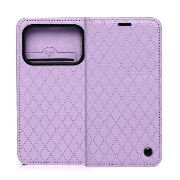 Smart Caro case for Honor 600 / Honor 600 Pro purple