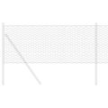 vidaXL Hexagonálny plot 0,6 x 10 m PVC Sivá