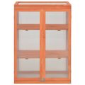 vidaXL Skleník, drevo 75x47x109 cm