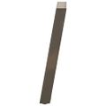 vidaXL Nohy k jedálenskému stolu v tvare U, 2 ks, prírodná oceľ, 50 x (72-73) cm, oceľ
