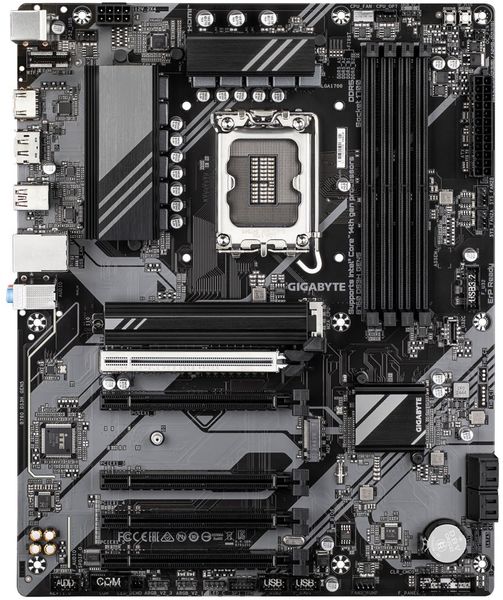 GIGABYTE B760 DS3H GEN5/LGA 1700/ATX GIGABYTE B760 DS3H GEN5 / Intel B760 / LGA1700 / 4x DDR5 / 2x M.2 / DP / HDMI / USB-C / ATX