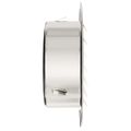 vidaXL Kryty vzduchových ventilátorov 4 ks Strieborná 80 mm