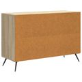 vidaXL Servírovacia skriňa so zásuvkou Dub sonoma 89 x 34,5 x 60 cm