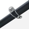 vidaXL Altánok 3x3x2,6 m, biely 180 g/m²